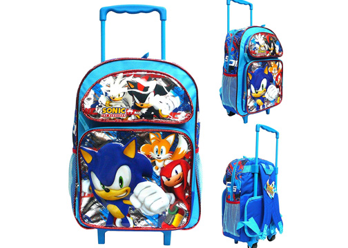 MOCHILA ESCOLAR C/RUEDAS 16 SONIC JM